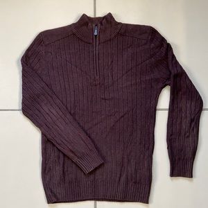 Structure 3/4 Zipper Sweater